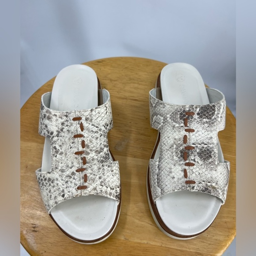 Saydo snake print slides, 37/7